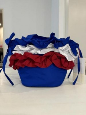 さえら【ポテチーノ】フルール・ド・トリコロール　可愛い手提げバッグ